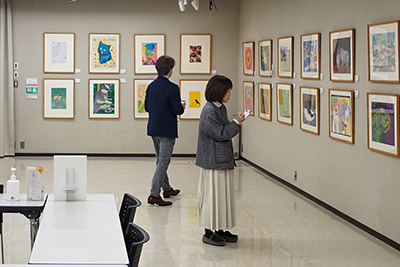 作品展の様子