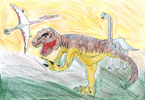 白亜紀時代の恐竜