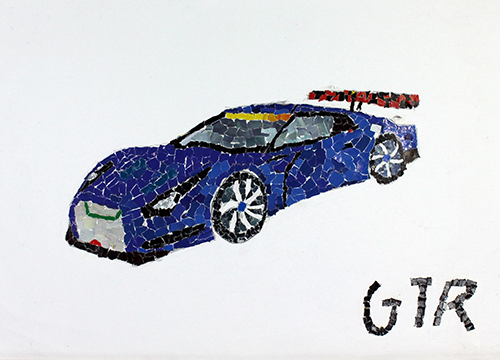 はり絵のGTR